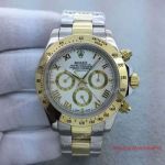 Rolex Cosmograph Daytona Replica Watch 2-Tone Band White Dial